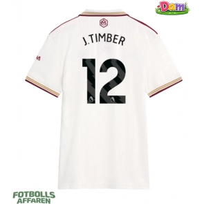 Arsenal Jurrien Timber #12 Tredje Tröja Kvinnor 2025-26 Kortärmad